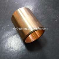 Wrapped bronze bushing flange with oil holes HB125-HB150 brass copper bronze oil free bushing FB092F FBB092 bush