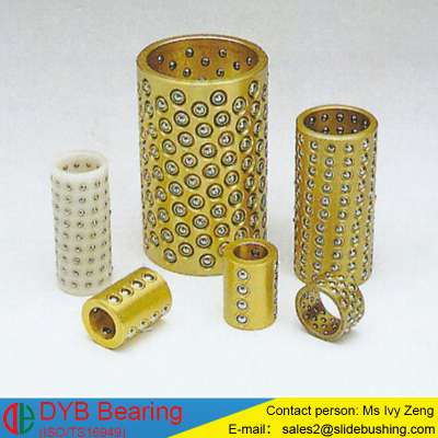 Ball cage guide component bush cage, cylinder ball transfer bearing cage, linear ball bearing