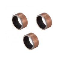 Du bushing 222515 oil free bearing carbon steel metal bronze ptfe plastic bush