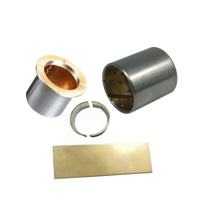 AlSn20Cu ALUMINUM Bearing bush , steel back gas engine bush , with alloy surface bimetallic bushing